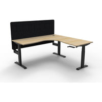 Boost Crank Corner Workstation with Eco Panel Screen