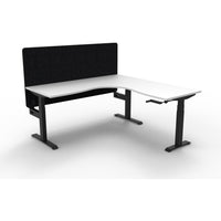 Boost Crank Corner Workstation with Eco Panel Screen