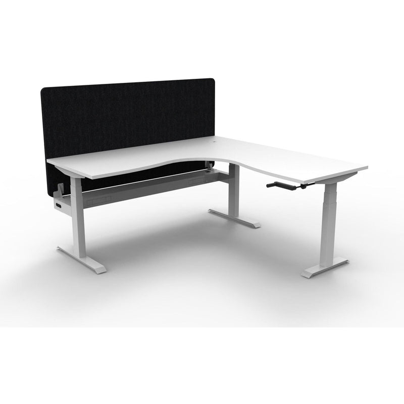 Boost Crank Corner Workstation with Eco Panel Screen