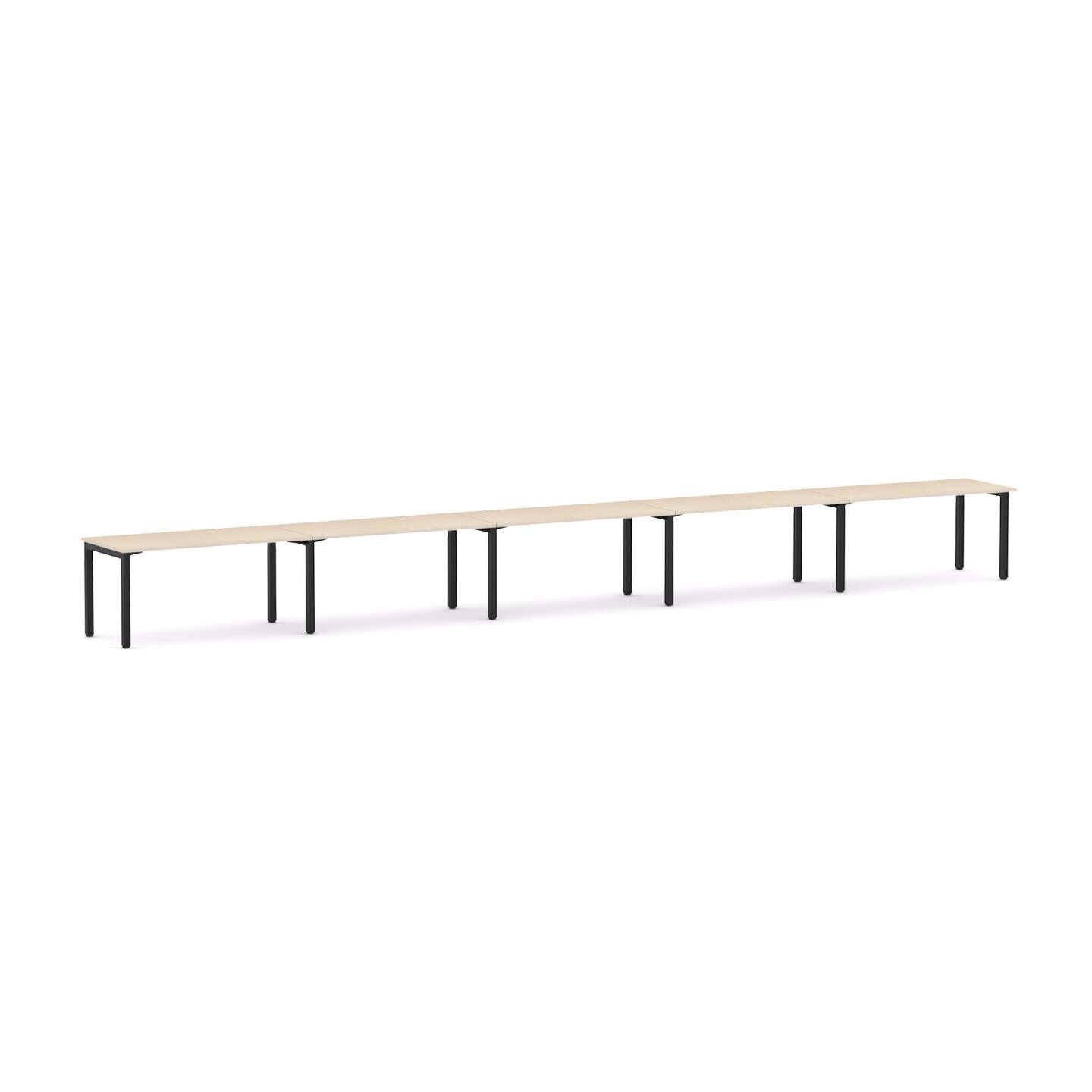 Axis 5-Person Single-sided Desk Workstation