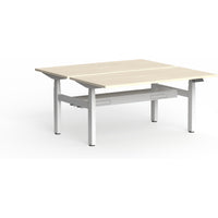 Montana Electric Standing 2-Person Dual-sided Desk Workstation (3 Stages)