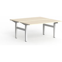 Montana Electric Standing 2-Person Dual-sided Desk Workstation (3 Stages)