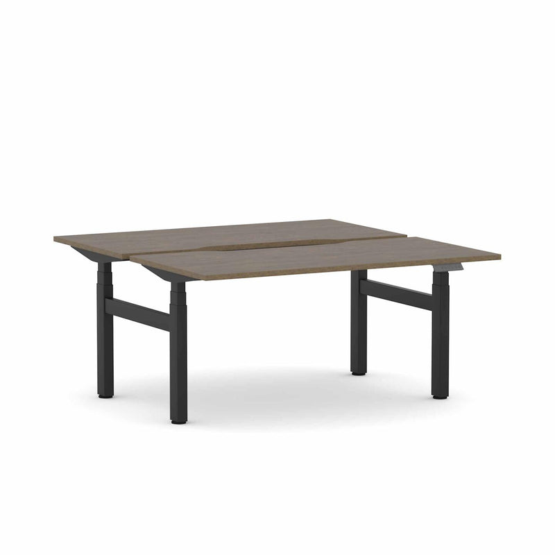 Klass 3C/2M Electric 2-Person Double-sided Desk Workstation