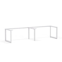 Anvil 2-Person Single-sided Desk Workstation Frame Only
