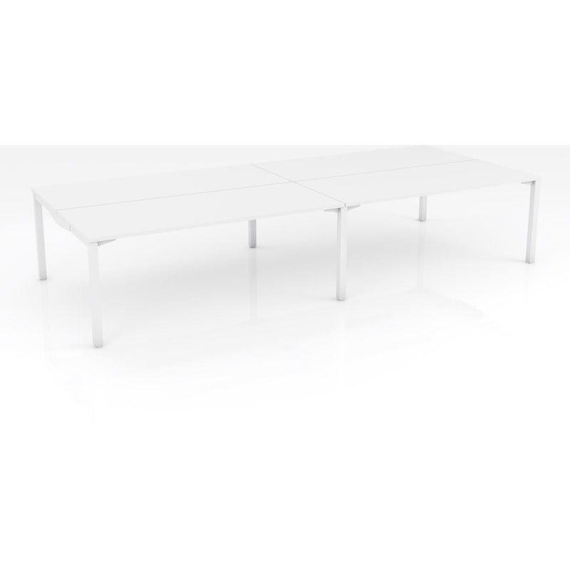 Axis Stretch 4 Person Double Sided Desk