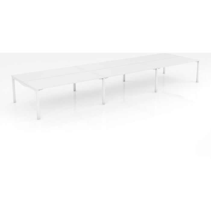 Axis Stretch 6 Person Double Sided Desk