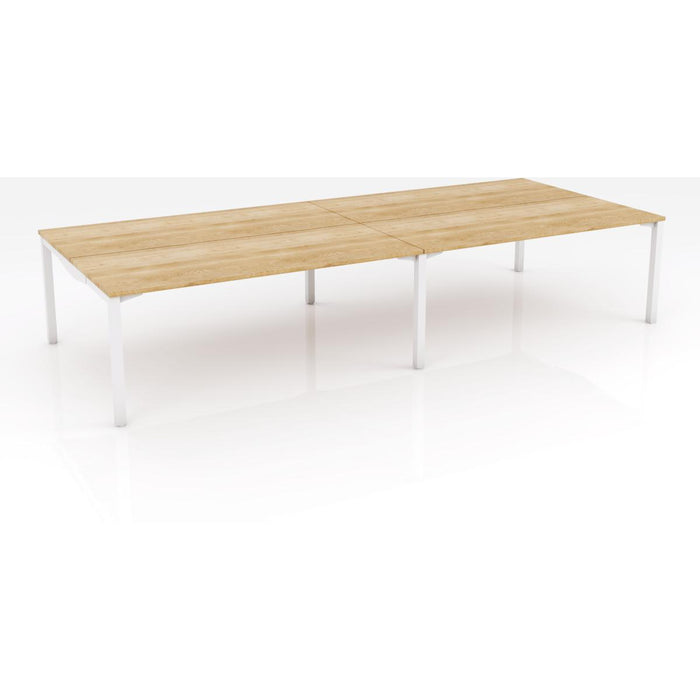 Axis Stretch 4 Person Double Sided Desk