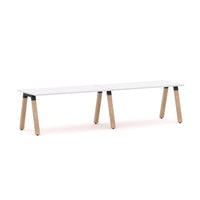 Plantation 2-Person Single-sided Desk Workstation