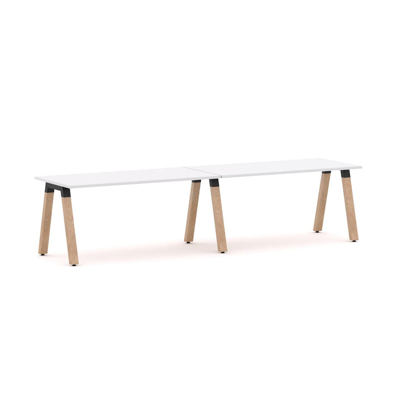 Plantation 2-Person Single-sided Desk Workstation