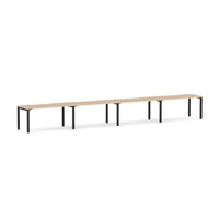 Axis 4-Person Single-sided Desk Workstation