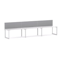 Anvil 3 User Single-Sided Desks, 50x50mm Triangular Loop Leg Design. Includes: Edge25 Screen