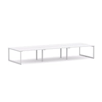 Anvil 6-Person Double-sided Desk Workstation