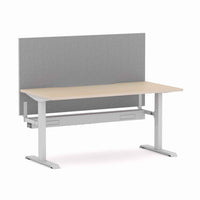 Klass Fixed Straight Workstation with Edge25 Screen