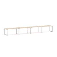 Anvil 4-Person Single-sided Desk Workstation