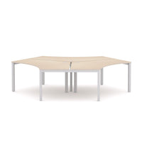 Axis 3-Person 120Deg Workstation