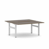 Klass Fixed 2-Person Double-sided Desk Workstation
