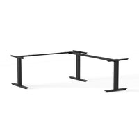 Agile Fixed Rectangle 90° Desk and Return - Frame Only