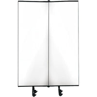 Elite Great Screen Divider Mobile Partition Add On Panels (Whiteboard)