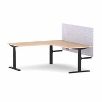 Klass 3C/2M Electric 90Deg Workstation With AcousiQ Screen