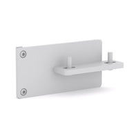 Studio 50mm Bracket to connect Single Workstation Rail to Hung Screen transom