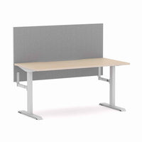Klass Fixed Straight Workstation with Edge25 Screen