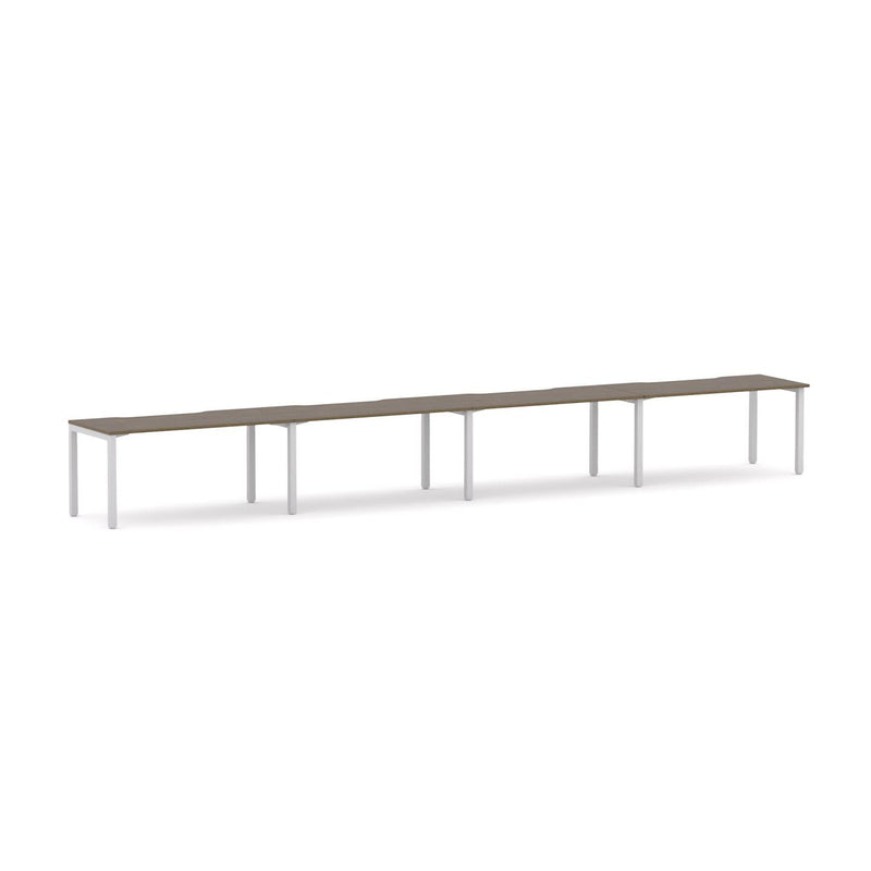 Axis 4-Person Single-sided Desk Workstation