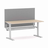 Klass Fixed Straight Workstation with Edge25 Screen