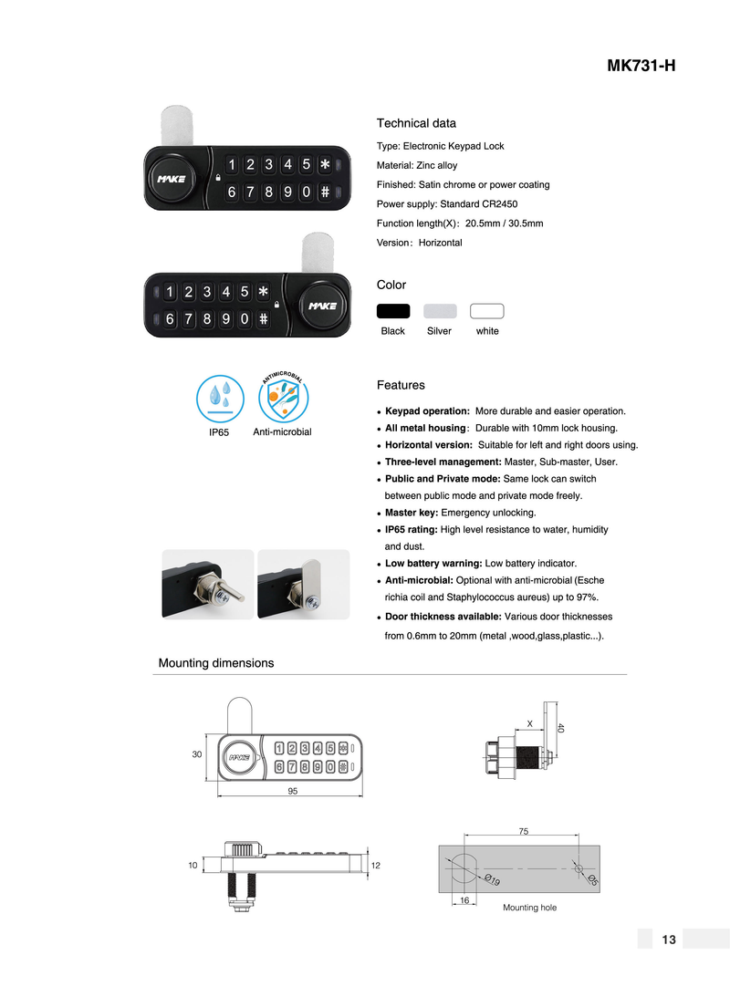 Electronic Keypad Lock
