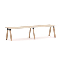 Plantation 2-Person Single-sided Desk Workstation