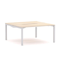 Axis Stretch 2-Person Double-sided Desk Workstation