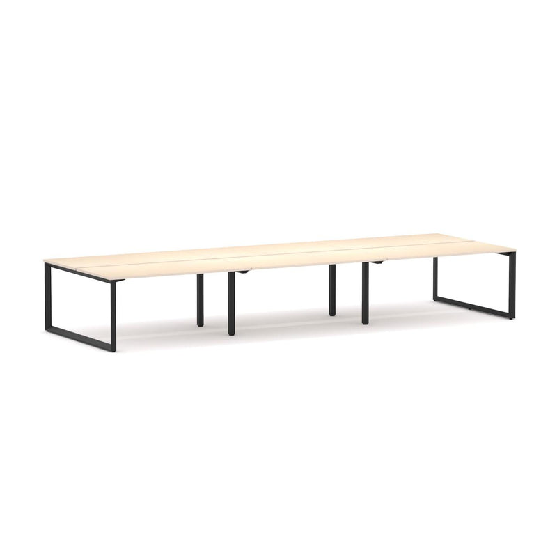 Anvil 6-Person Double-sided Desk Workstation