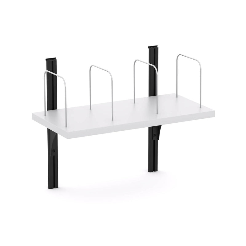 STUDIO Scn hung shelf w/Droppers 600x300