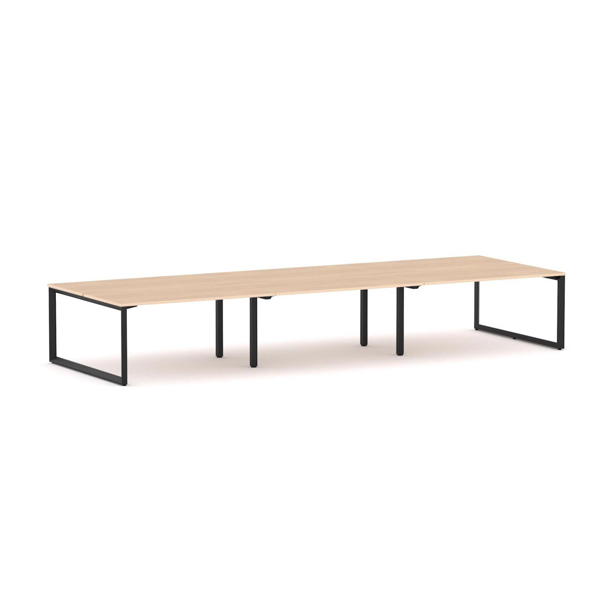 Anvil 6-Person Double-sided Desk Workstation