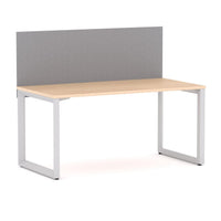 Anvil 1 User Single Desk, 50x50mm Triangular Loop Leg Design. Includes: Edge25 Screen