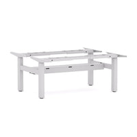 AgileMotion+ 3C/2M Electric Rectangle 2-Person Double-sided Desk Workstation - Frame Only