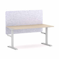 Klass Fixed Straight Workstation with AcoustiQ Screen