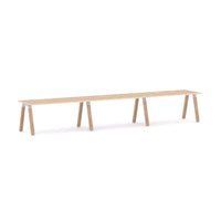 Plantation 3-Person Single-sided Desk Workstation