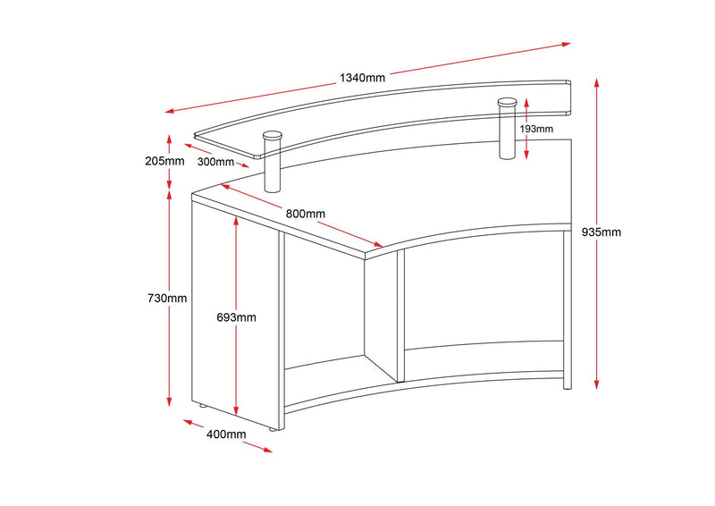 Modular Reception Counter