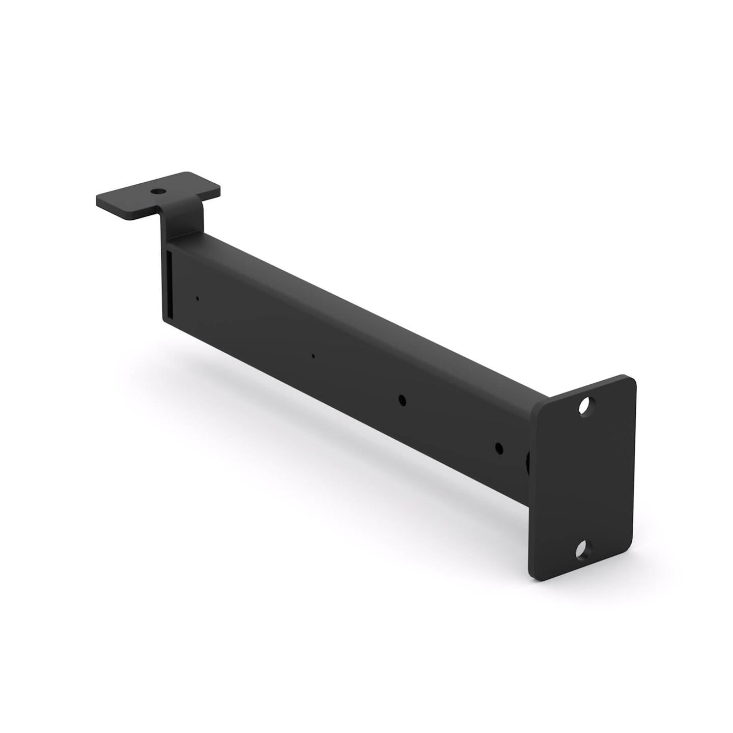 Klass Arm Bracket Pair to connect Single Workstation Legs to Screen and Cable Tray to suit 750-900mm Deep with removable tabs