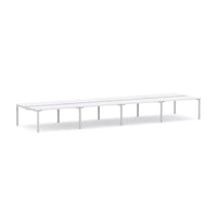 Axis Stretch 8-Person Double-sided Desk Workstation