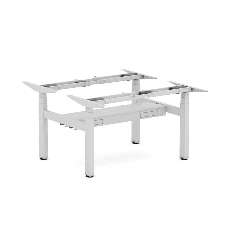 Klass 3C/2M Electric 2-Person Double-sided Desk Workstation - Frame Only