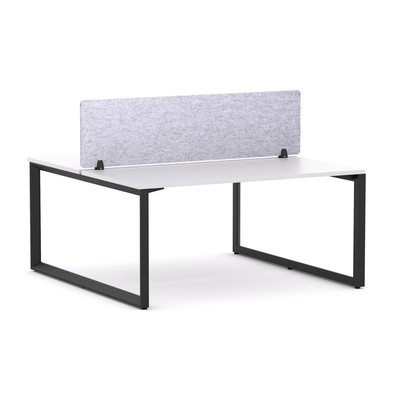 Anvil 2-Person Double-sided Desk Workstation Includes: AcoustiQ Screen