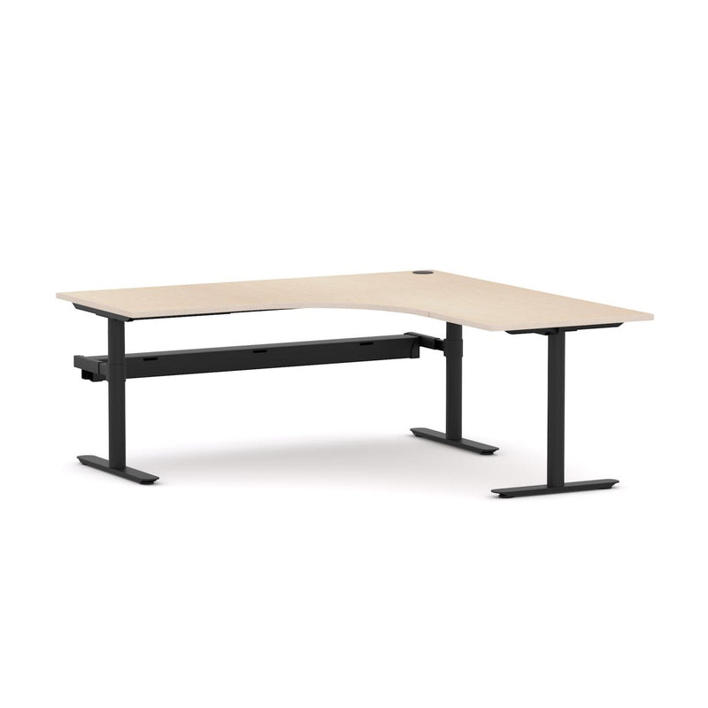 Agile Fixed Round 90° Workstation
