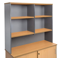 Rapid Worker Desk with Hutch