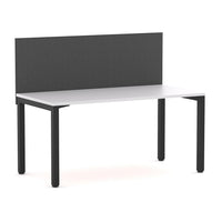 Axis 1 User Single Desk, 50x50mm Square Leg Design. Includes: Edge25 Screen