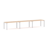 Axis 3-Person Single-sided Desk Workstation