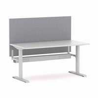 Klass Fixed Straight Workstation with Edge25 Screen