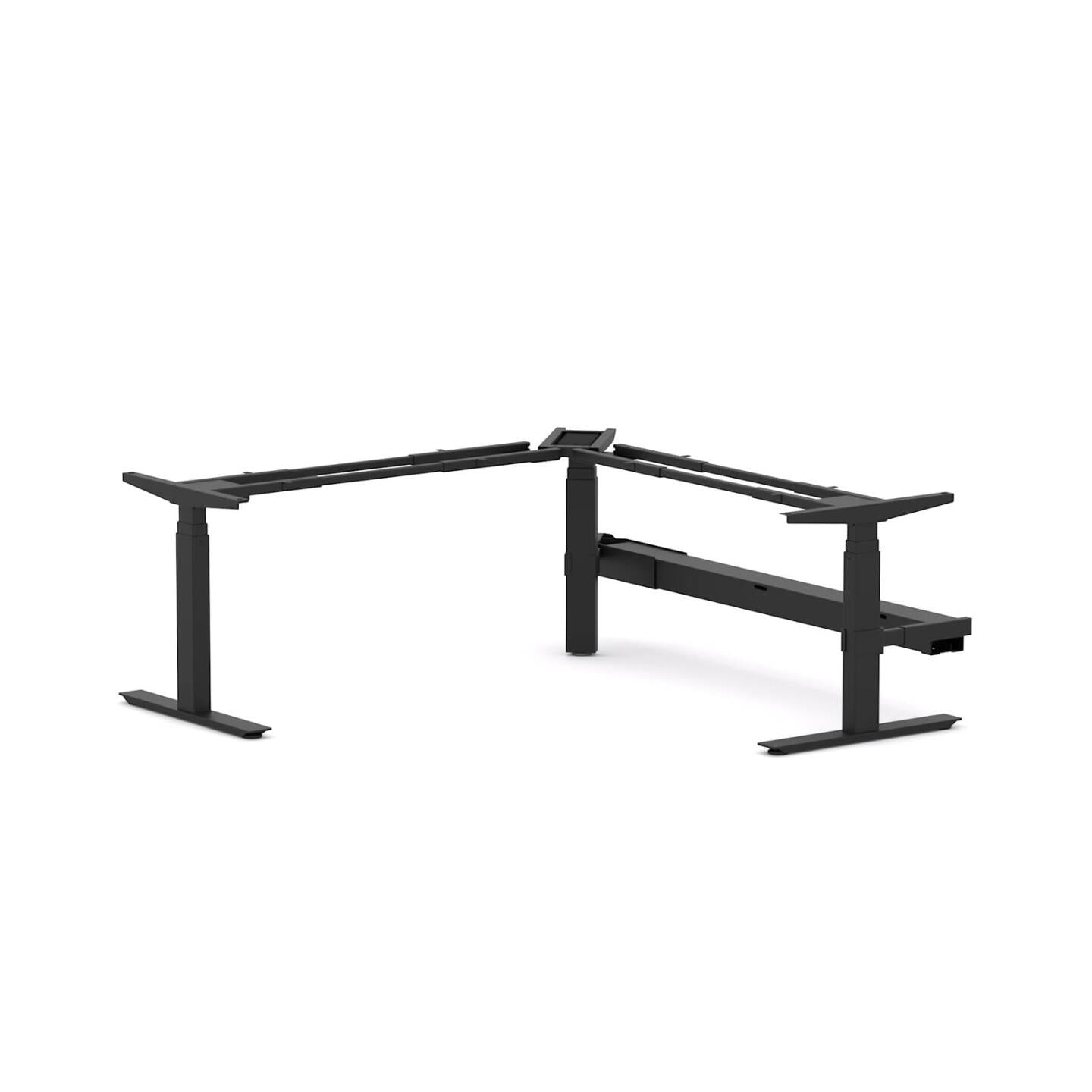 AgileMotion+ 3C/2M Electric Rectangle 90° Workstation - Frame Only