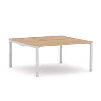 Axis Stretch 2-Person Double-sided Desk Workstation