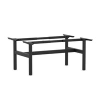 Agile Fixed Round 2-Person Double-sided Desk Workstation - Frame Only